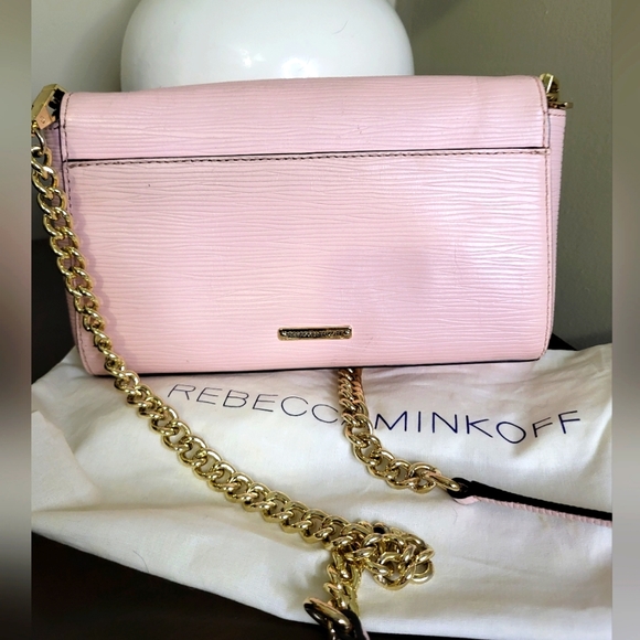 Rebecca Minkoff Pale Pink Envelope Crossbody - Picture 4 of 7